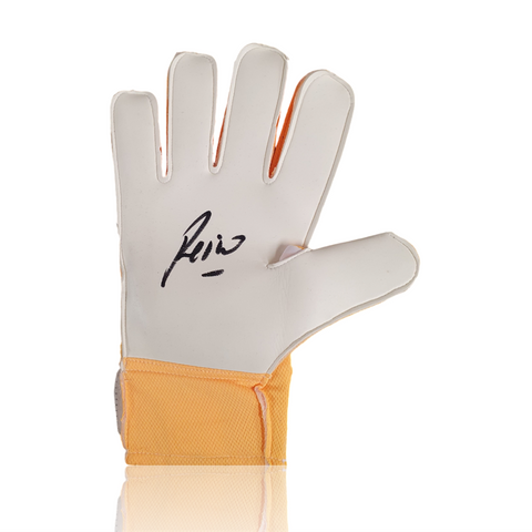 Pepe Reina Hand Signed Orange PUMA Goalkeepers Glove