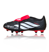 Steven Gerrard Hand Signed BLACK/WHITE/RED Adidas Predator Football Boot In AAA Gift Box