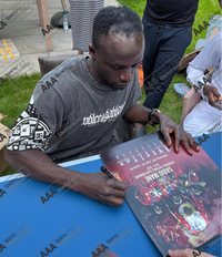 Sadio Mane Hand Signed 12" x 16" Montage