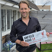 Sander Westerveld Hand Signed ANFIELD ROAD Sign