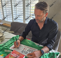 Sander Westerveld Hand Signed ANFIELD ROAD Sign