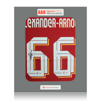 Trent Alexander-Arnold Hand Signed Liverpool 2023-24 Home Shirt in AAA Gift Box