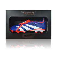 Trent Alexander-Arnold Hand Signed BLUE/RED/WHITE 'PREDATOR' Boot in AAA Gift Box