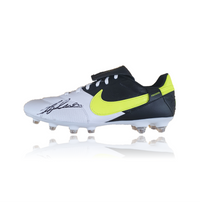 Alisson Becker Hand Signed White/Yellow Nike Premier 3 Football Boot