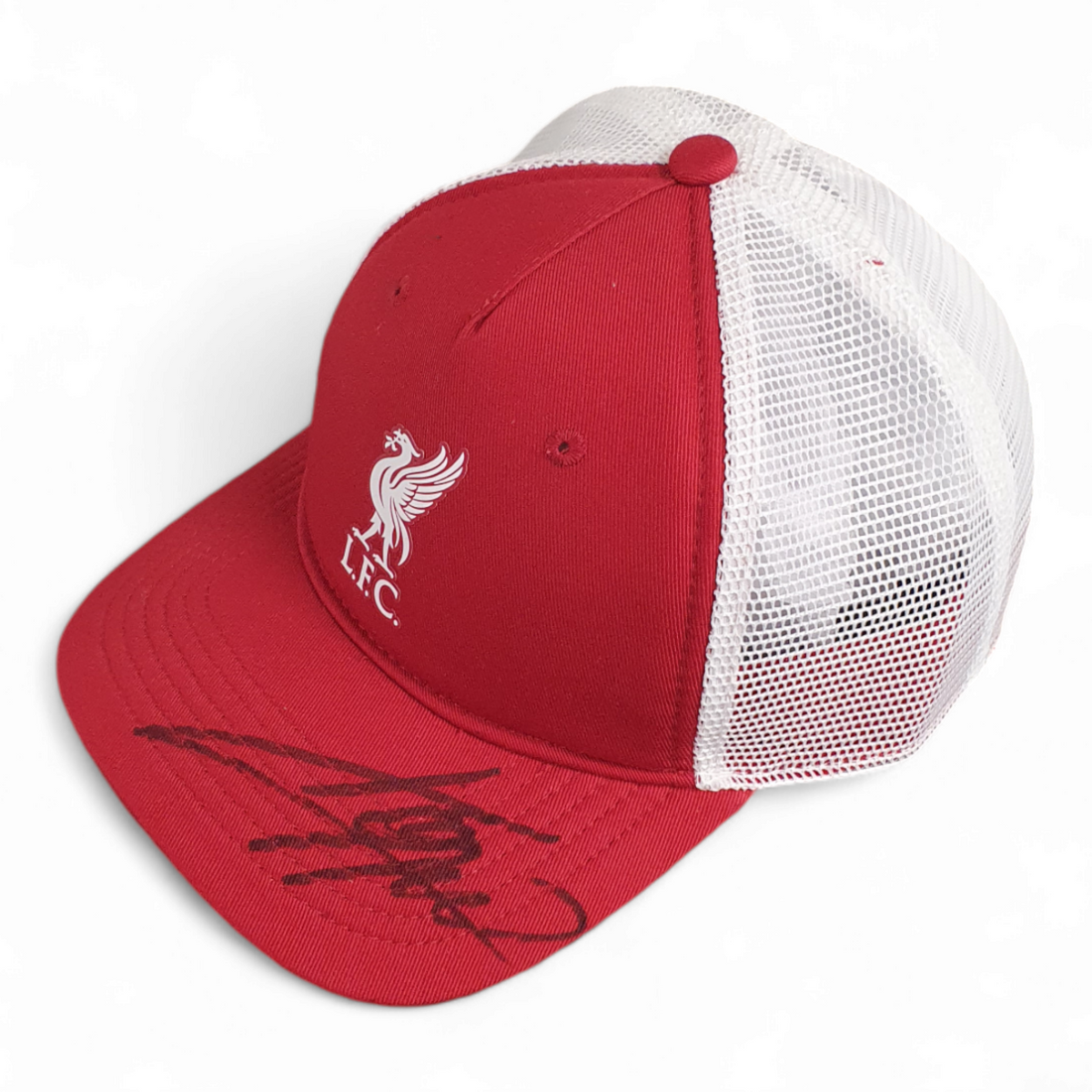 Jurgen Klopp Hand Signed RED WHITE Liverpool FC Cap AAA Sports Memorabilia