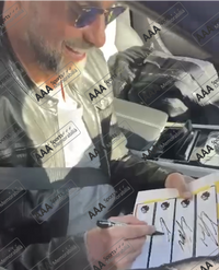 Jurgen Klopp/Arne Slot Hand Signed DUAL Liverpool #1 Home ShirtS In Deluxe Classic Frame