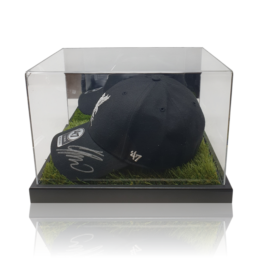Jurgen Klopp Hand Signed '47' German Flag Cap In Deluxe Acrylic Display Case