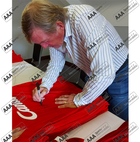 Kenny Dalglish Hand Signed 1990 Liverpool FC Home Shirt