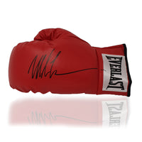 Mike Tyson Hand Signed Red Everlast Glove