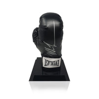 Mike Tyson Hand Signed Black Everlast Boxing Glove in Deluxe Acrylic Display Case
