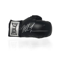 Mike Tyson Hand Signed Black Everlast Glove