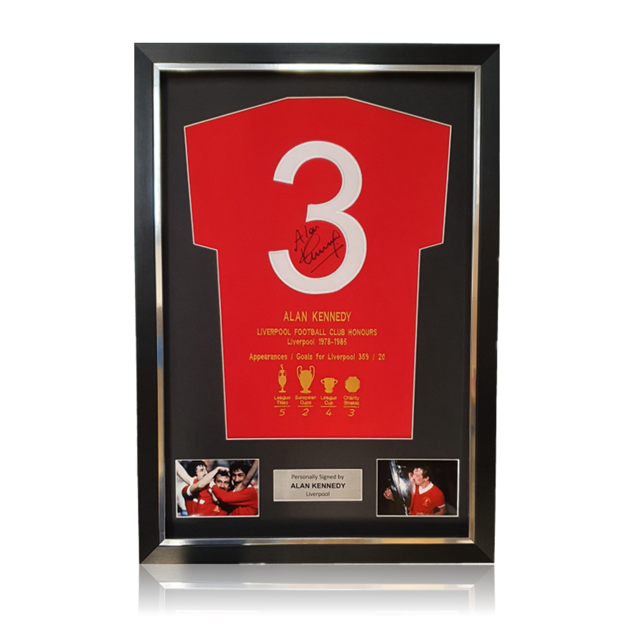 Steven Gerrard Signed Honours Shirt