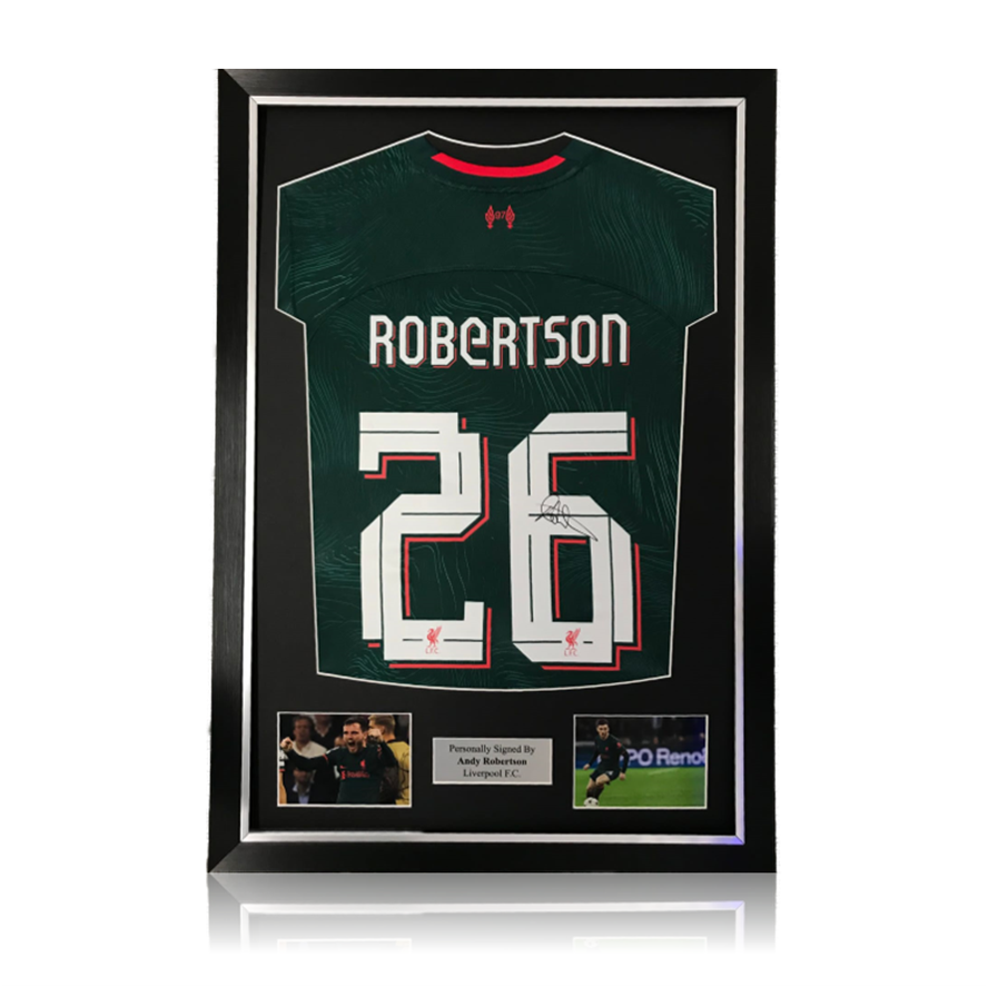 Andy robertson signed sales shirt