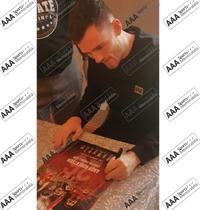 Andy Robertson Hand Signed 12" X 16" Montage