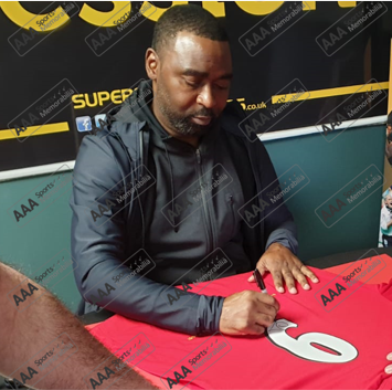Andy Cole Hand Signed #9 Career Honours Shirt in Deluxe Classic Frame