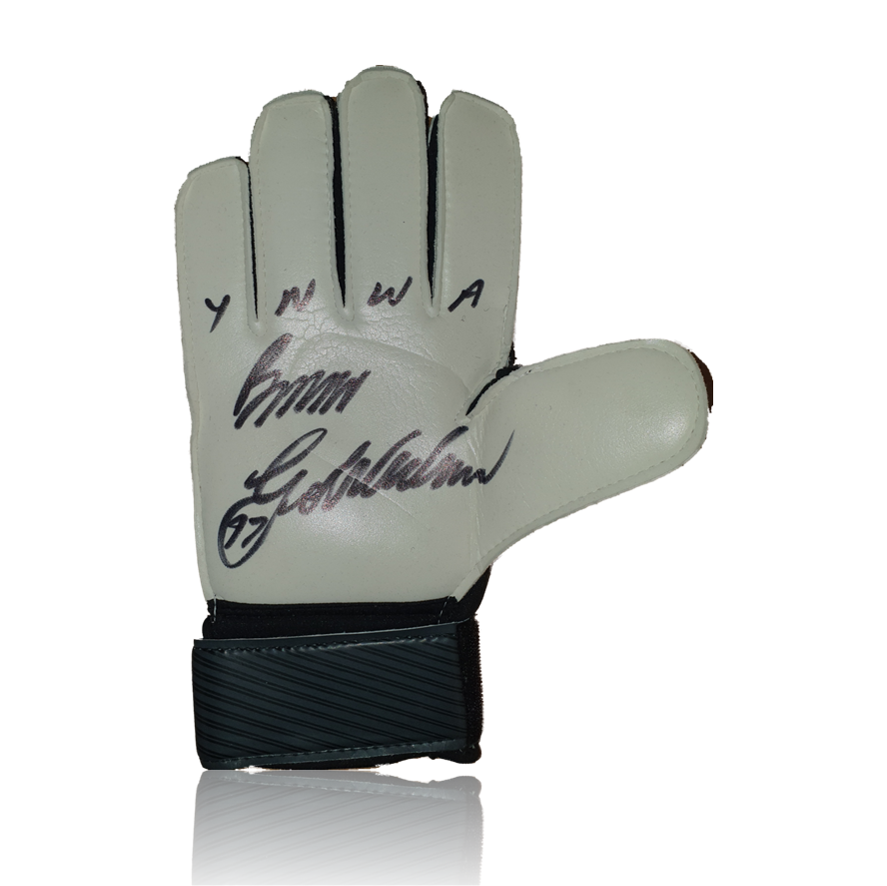 Alisson becker signed glove online