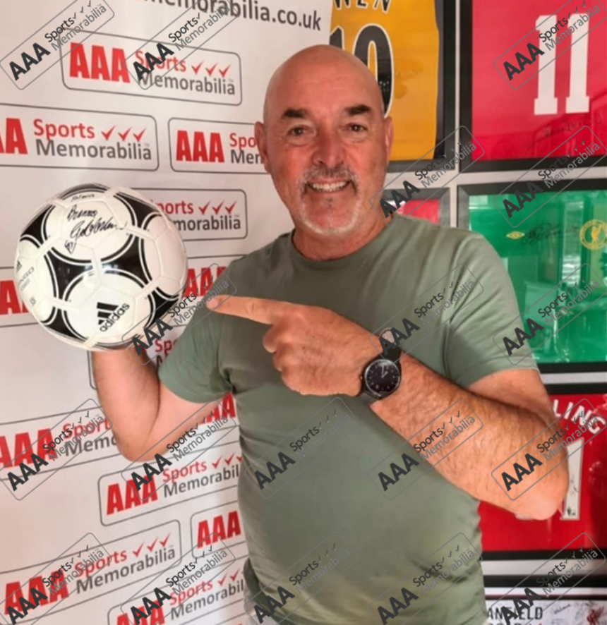 Bruce Grobbelaar Hand Signed Football.