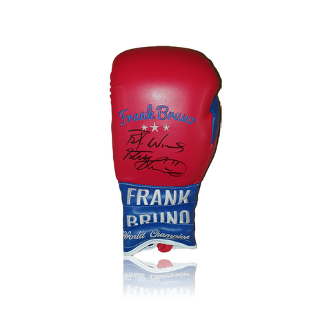 Frank Bruno Hand Signed Boxing Glove
