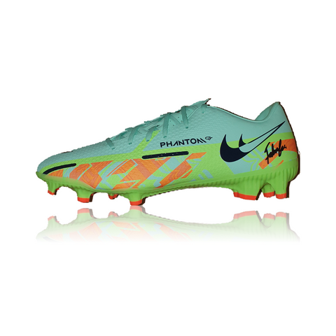 Fabio Carvalho Hand Signed GREEN Nike Football Boot