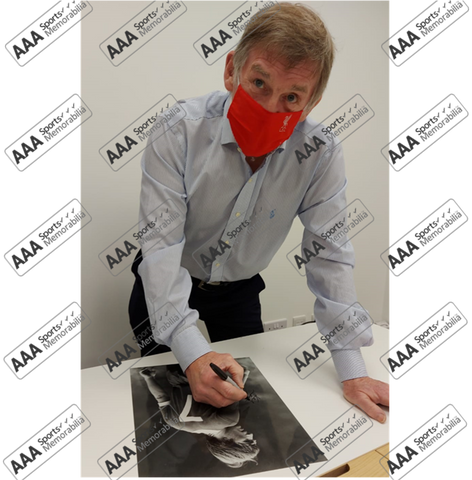 Kenny Dalglish Hand Signed 'ICONIC #7' 12" X 16" Photograph