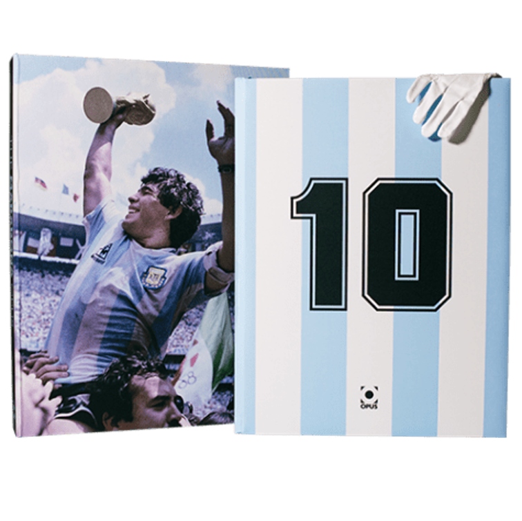 Diego Maradona Signed Limited Edition OPUS Book