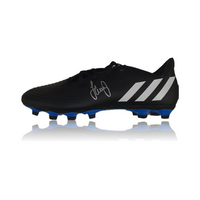 Jamie Carragher Signed BLACK Football Boot