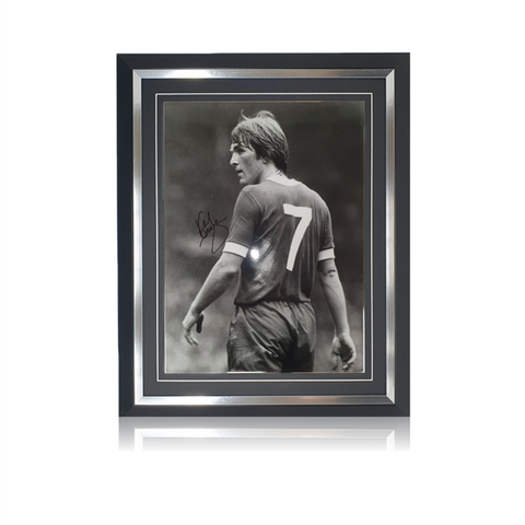 Kenny Dalglish Hand Signed 'ICONIC #7' 12" X 16" Photograph in Classic Frame