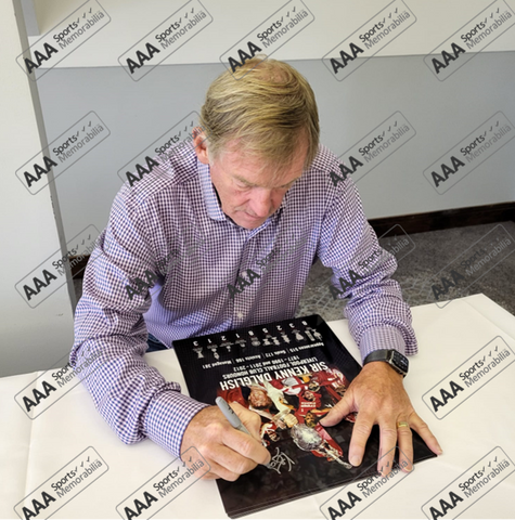 Kenny Dalglish Hand Signed 'LFC Honours' 12" X 16" Montage.