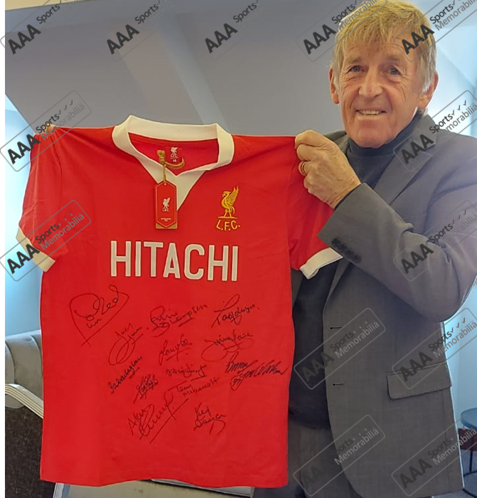 Lfc online signed shirt