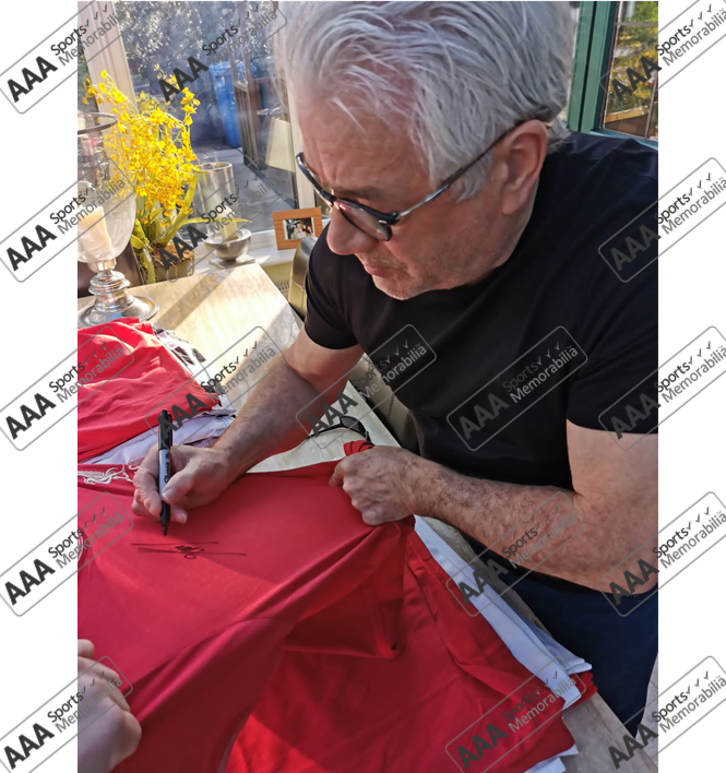 Kevin Keegan Hand Signed 'Shankly' Shirt In Deluxe Classic Frame