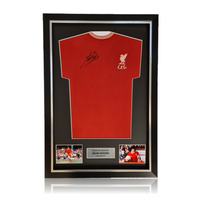 Kevin Keegan Hand Signed 'Shankly' Shirt In Deluxe Classic Frame