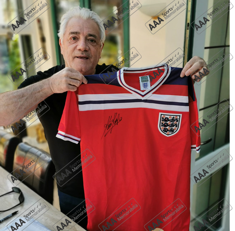 Kevin Keegan Hand Signed England 1982 Away Shirt