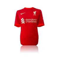 Luis Diaz Hand Signed Liverpool 2021-22 Home Shirt