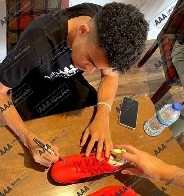 Signed 2025 football boots