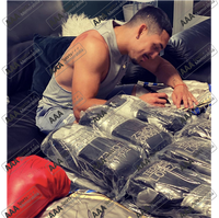 Teófimo 'THE TAKEOVER' López Hand Signed Replica Fight Shorts In Deluxe Classic Frame