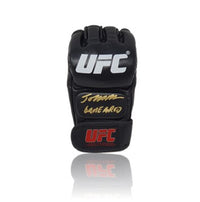 Jorge Masvidal ‘BMF’ Black Hand Signed MMA Glove in Deluxe Classic Dome Frame