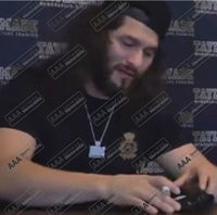 Jorge Masvidal ‘BMF’ Black Hand Signed MMA Glove in Deluxe Classic Dome Frame