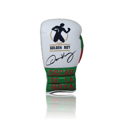 Oscar De La Hoya Signed ‘GOLDEN BOY’ Mexico Boxing Glove