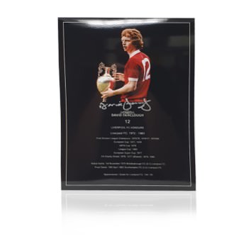 David Fairclough Hand Signed 12” x 16” Honours Poster