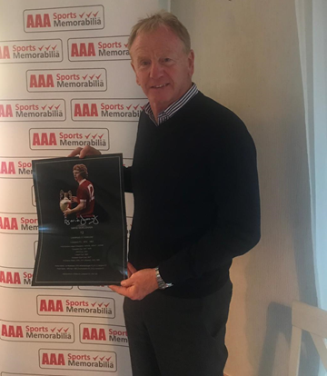 David Fairclough Hand Signed 12” x 16” Honours Poster