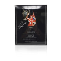 David Johnson Hand Signed 12” x 16” Honours Poster