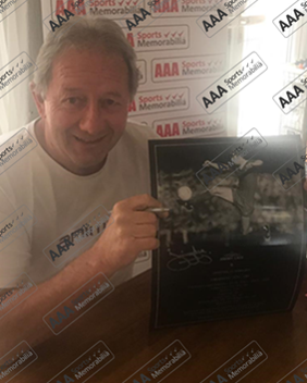 Jimmy Case Hand Signed 12” x 16” Honours Poster