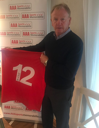 David Fairclough Signed #12 ‘European Cup Winners’ Commemorative Presentation in Deluxe Classic Frame
