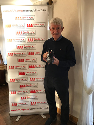 Terry McDermott Hand Signed Football Boot