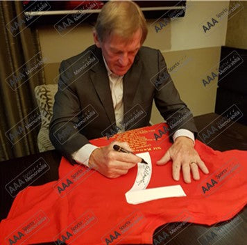 Sir Kenny Dalglish Hand Signed ‘Honours ’ Presentation in Deluxe Classic Frame