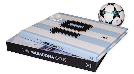 Diego Maradona Signed Limited Edition OPUS Book