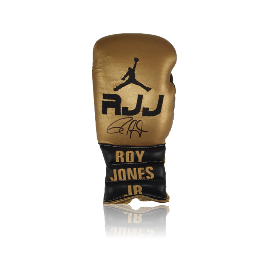 Roy Jones Jr (RJJ) Gold/Black Boxing Glove