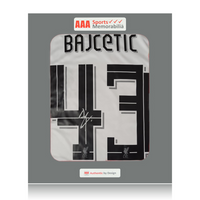 Stefan Bajcetic hand signed Liverpool 2022/23 Away Shirt in AAA Gift Box