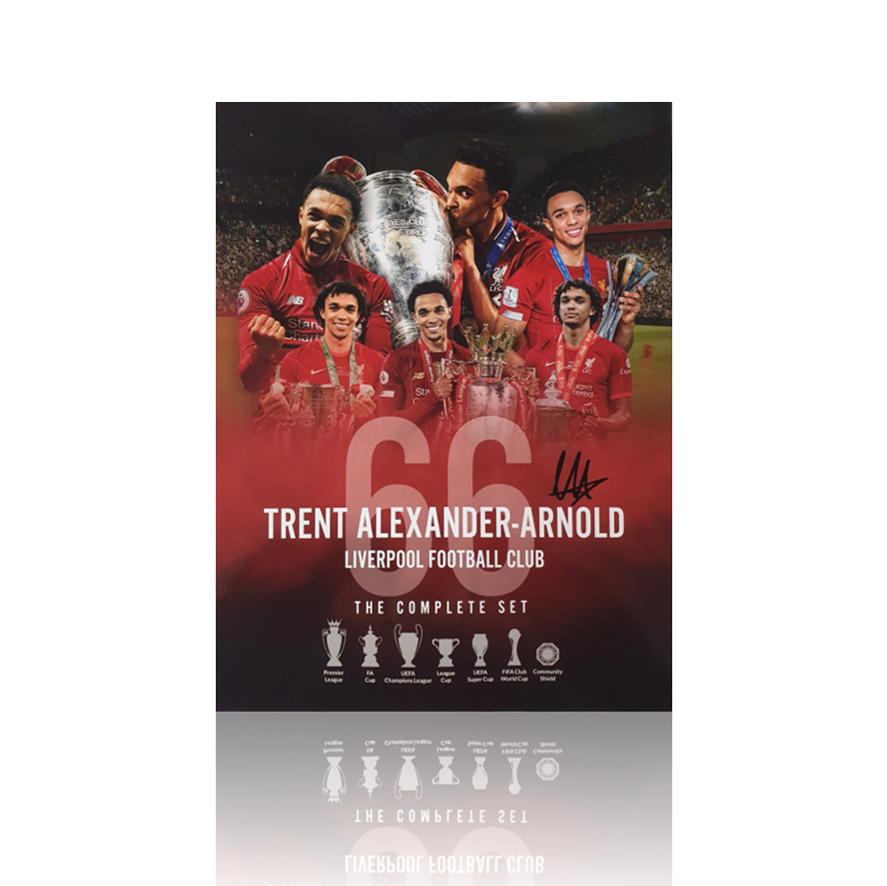 Trent Alexander Arnold Hand Signed 12" X 16" Montage in Classic Frame