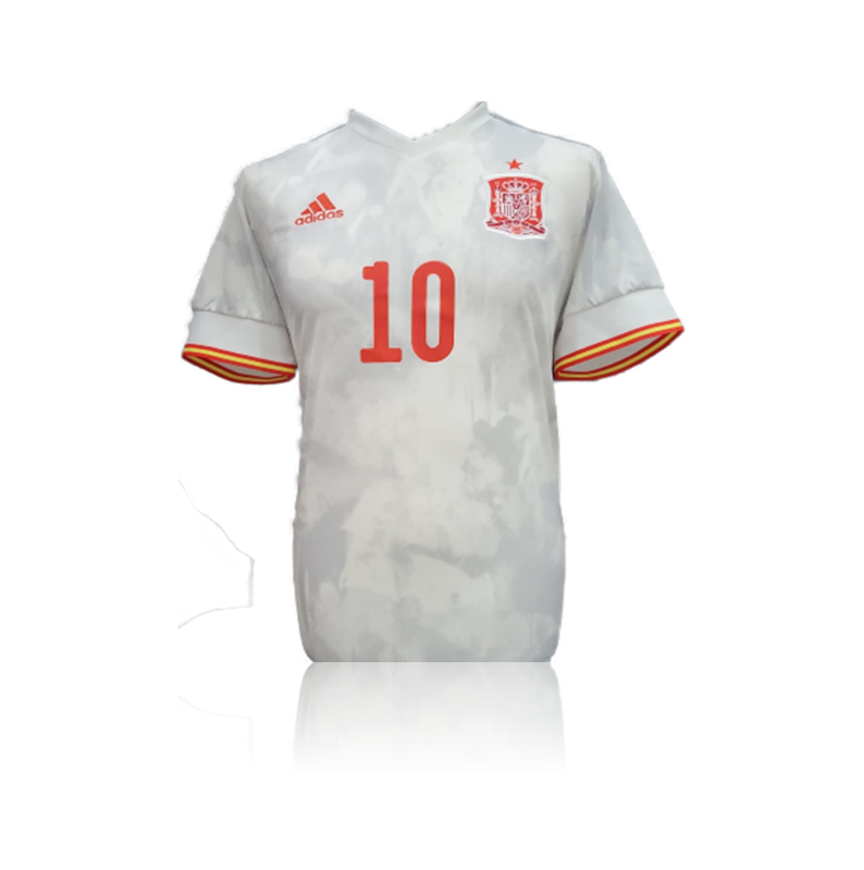 Thiago Alcantara hand signed Spain Away Shirt in AAA Gift Box